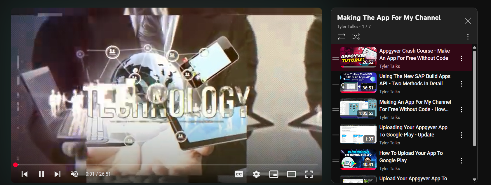 codeless Playlist Thumbnail